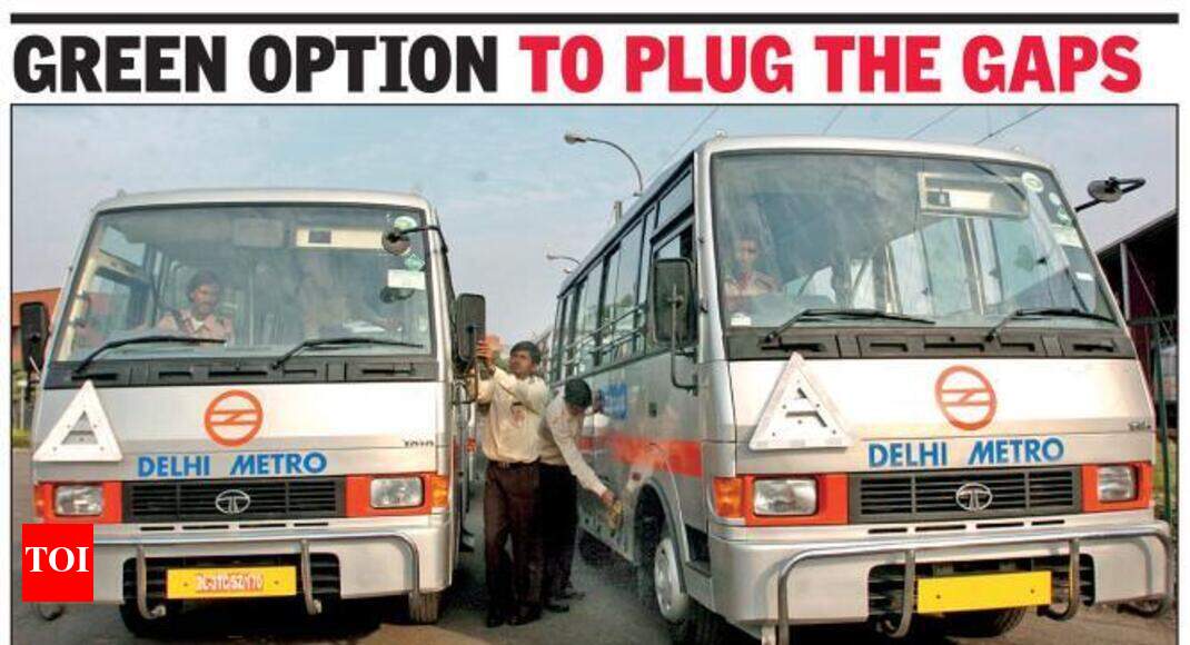 Final link: DMRC to add 500 feeder buses | Delhi News - Times of India