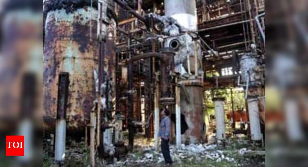 Bhopal Group For Information & Action Dumped toxic waste from defunct