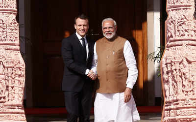 ISA summit: French President Macron applauds India's efforts in promoting solar energy