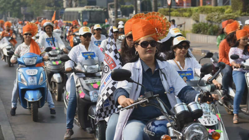Watch: Glimpses of women’s power rally