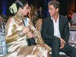 Shah Rukh Khan and Rekha