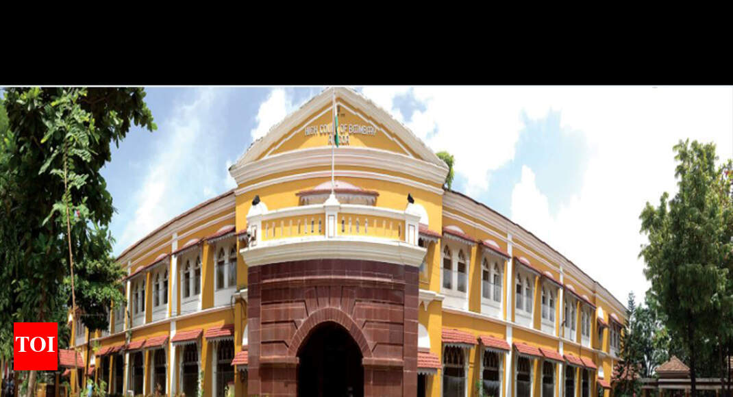 Goa Seat Of Asia S First High Court Goa News Times Of India