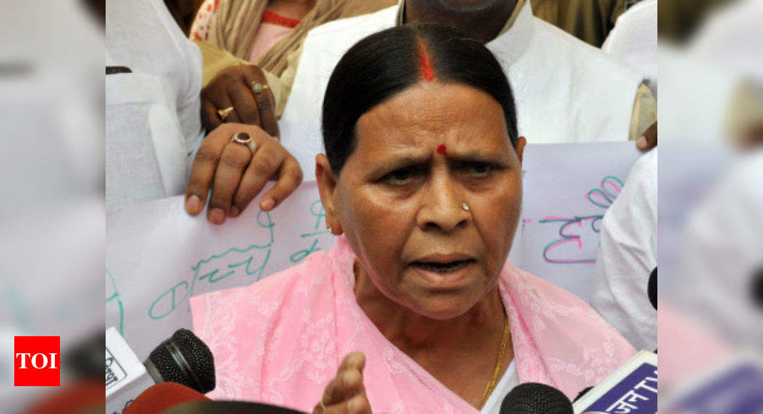 BJP: BJP never says when Ram Mandir will be built: Rabri Devi | India ...