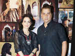 Varun Badola with wife Rajeshwari