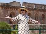 Hillary Clinton visits historical sites in Madhya Pradesh