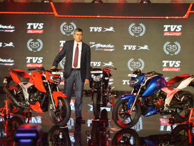 Tvs Apache Rtr 160 Price All New Tvs Apache Rtr 160 4v Launched At Rs 81 490 Times Of India