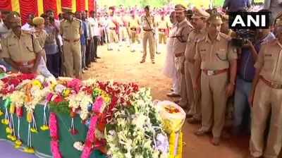 CRPF jawan martyred in Maoist attack cremated with state honours
