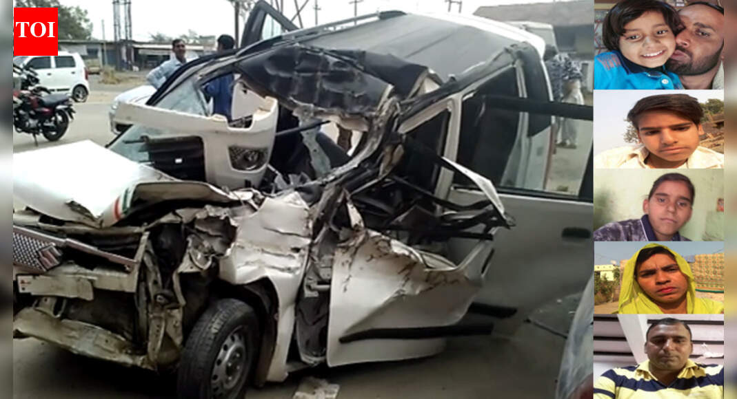 Greater Noida: Speeding car rams into truck, 6 killed