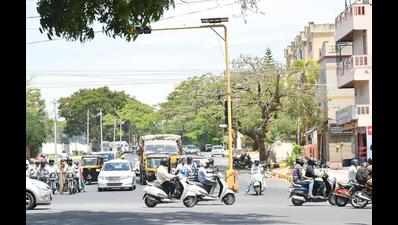 Traffic poles at major junctions turn into safety hazards