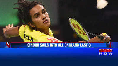 All England Open: PV Sindhu sails into last 8