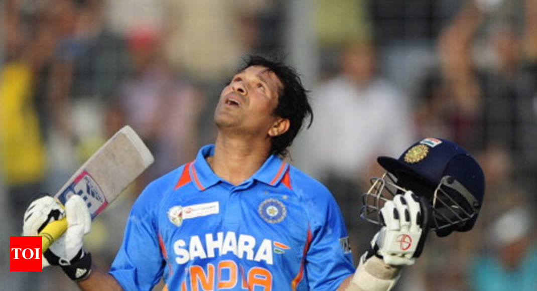 This day that year: Sachin Tendulkar scores his 100th international ...