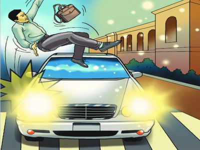 At wheel with cellphone, worse than drunk-driving | Hyderabad News - Times  of India