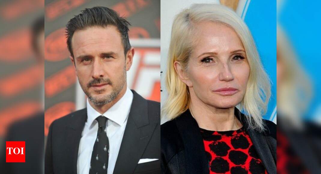 David Arquette dated Ellen Barkin during 'Wild Bill' English Movie