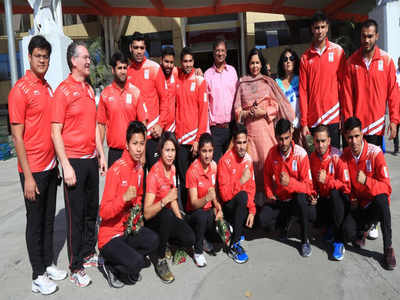 Confident Indian boxing contingent leaves for CWG