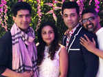 Manish Malhotra, Rani Mukerji, Karan Johar and Niranjan Iyyer