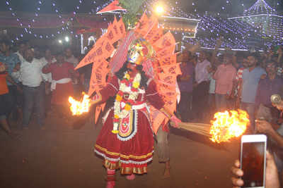 The Veerbhadra festival celebrated in Ponda