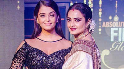 Rekha's emotional letter to Aishwarya on completion of two decades in Bollywood