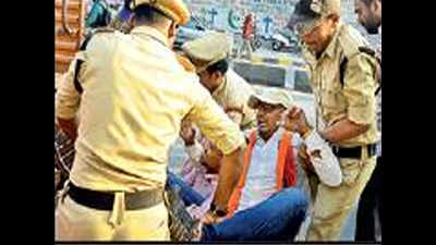Hyderabad: 52 Bajrang Dal & VHP activists held
