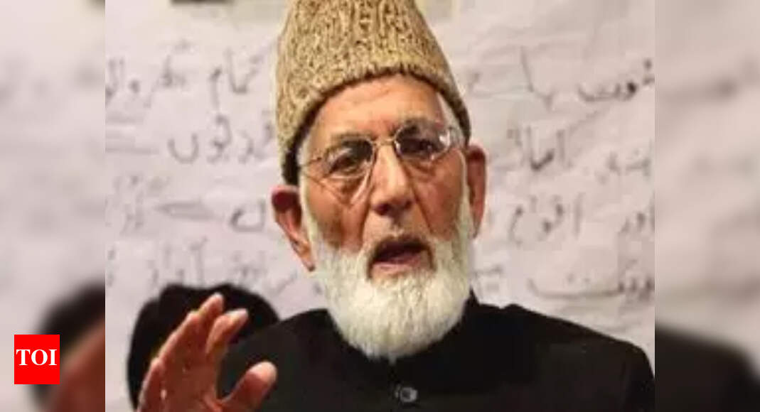 Syed Ali Shah Geelani: Geelani quits, another hardliner succeeds him ...