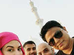 Jacqueline Fernandez at Sheikh Zayed Grand Mosque