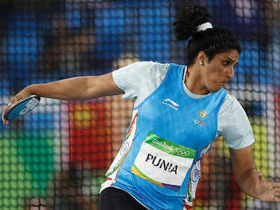Tainted but celebrated Seema eyes perfect end to CWG career