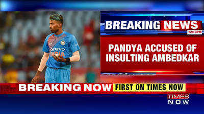 Cricketer Hardik Pandya booked for tweet on Ambedkar by Rajasthan Police