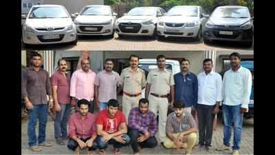 Mangaluru police, CCB sleuths bust gang of car thieves