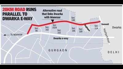 Road that could’ve been Dwarka e-way alternative