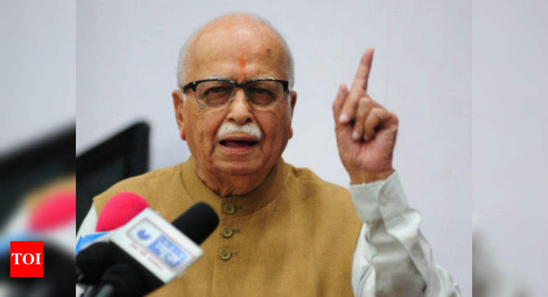 House: 14th day washout of House upsets LK Advani | India News - Times ...