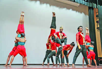 When dance met theatre at Shaheed Rajguru College