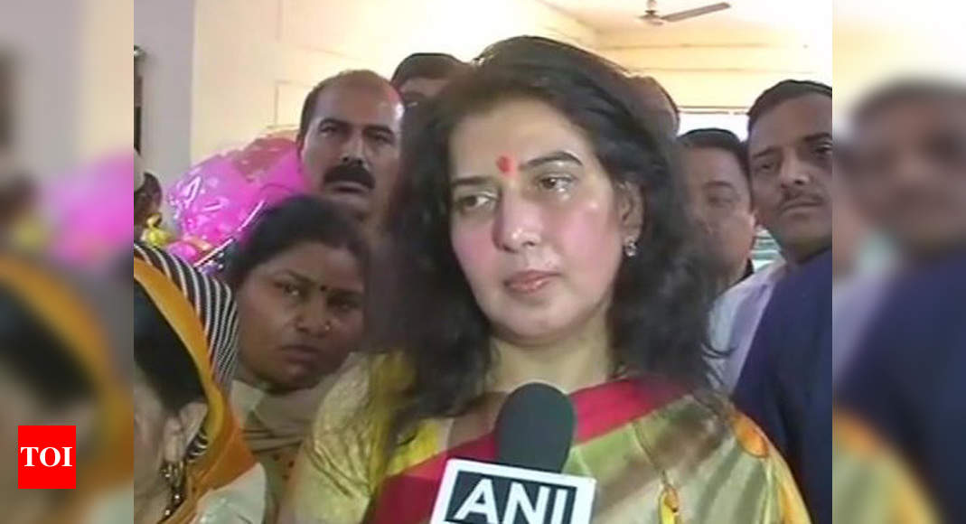 Saroj Pandey: BJP's Saroj Pandey wins Rajya Sabha poll from ...