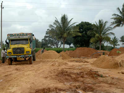 Big blow for state govt as courts give no relief in sand mining ban