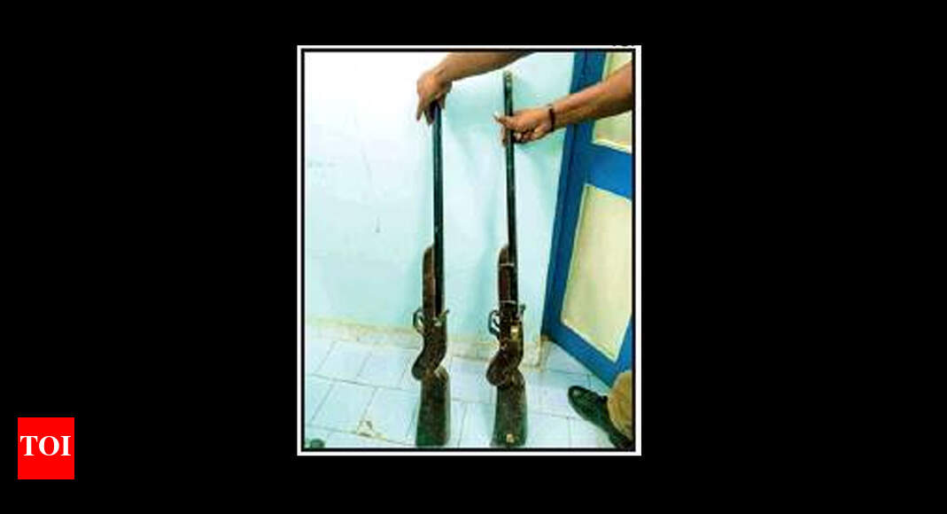 History-sheeter arrested with two rifles | Chennai News - Times of India