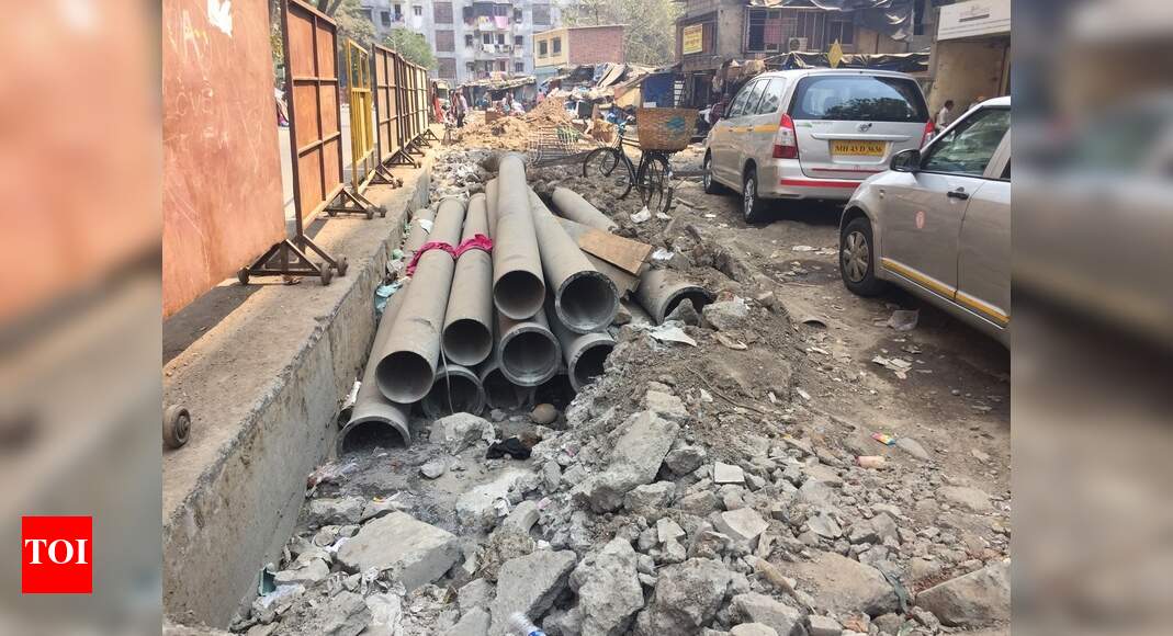 Dug up road Times of India