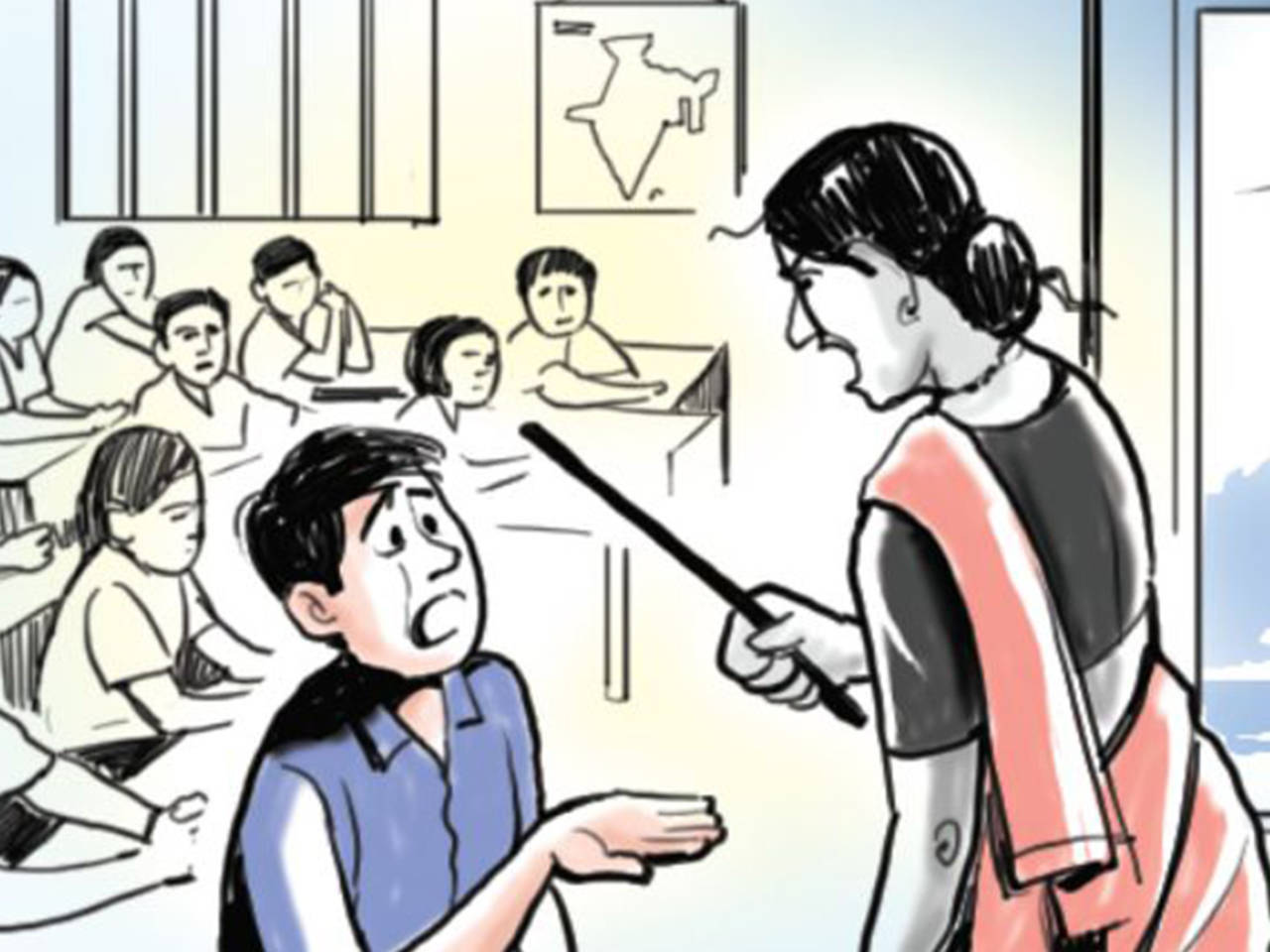Bengaluru: School authorities beat up student for 'leaking' exam paper |  Bengaluru News - Times of India