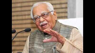 UP law & order good, can be better: Ram Naik