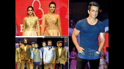 Sonu Sood made heads turn at this sizzling fashion show
