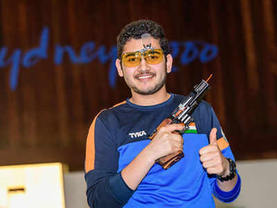 Juggling between exams and shooting, Anish wins Jr WC gold