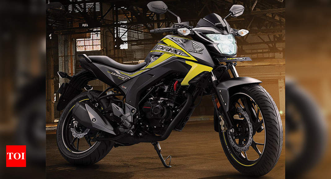 Honda Cb Hornet 160r Price 2018 Honda Cb Hornet 160r Launched With Abs Times Of India