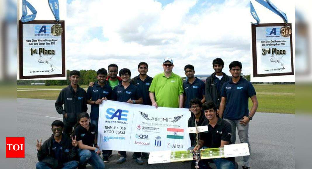 SAE Aero Design East Competition: AeroMIT, Manipal finishes first in