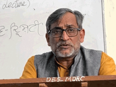 Panjab University's Hindi department organizes talk on Guru Ravi Das