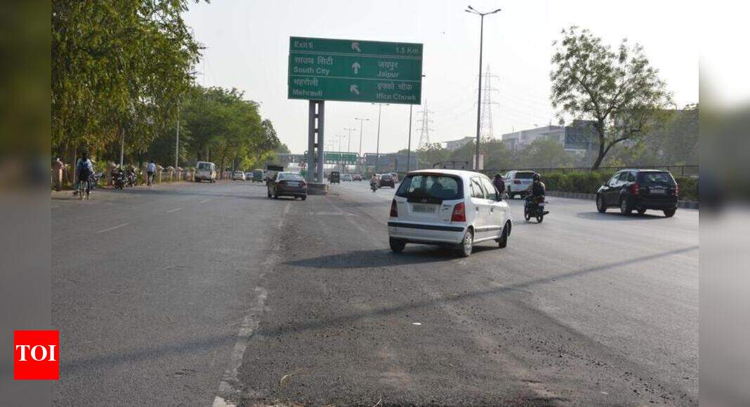 Big relief to commuters, NHAI provides quick access to NH-8 from ...