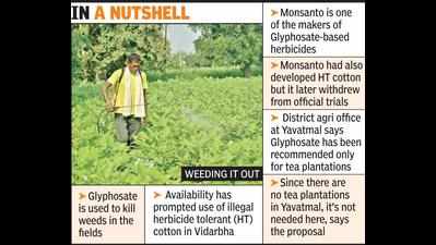 Agriculture department moots Glyphosate ban in Yavatmal