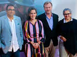 Shivendra Singh Dungarpur, Emma Thomas and Christopher Nolan