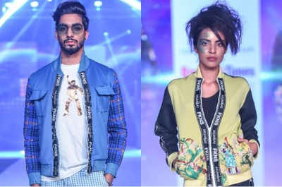 Narendra Kumar went all funky on Day 2 of Bombay Times Fashion Week