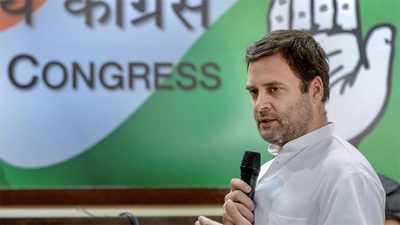 Rahul Gandhi slams BJP for oppressing Dalits
