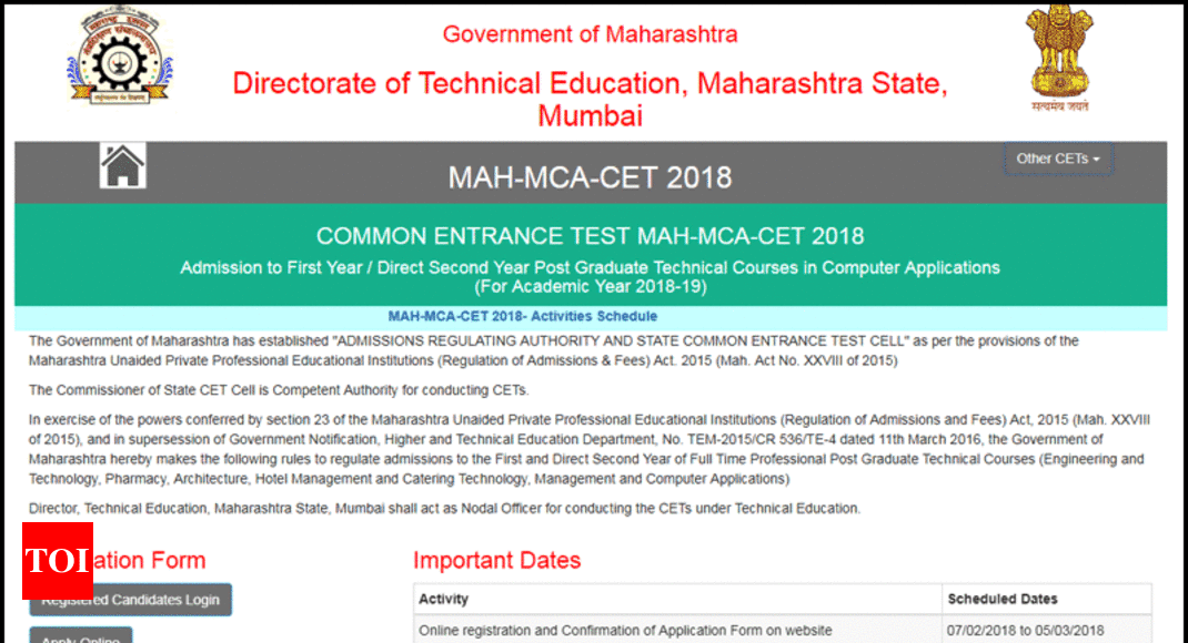 mht cet results 2018