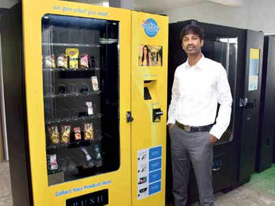 uday express: Vending convenience via customised machines | Chennai News -  Times of India