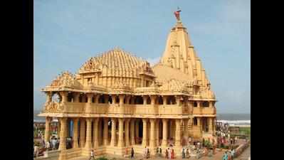 All pillars of Somnath temple to be gold-plated
