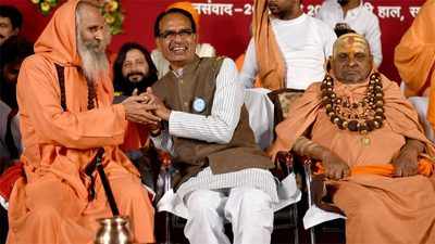 Ahead of assembly polls in MP, CM Shivraj Singh Chouhan gives minister status to 'saints'